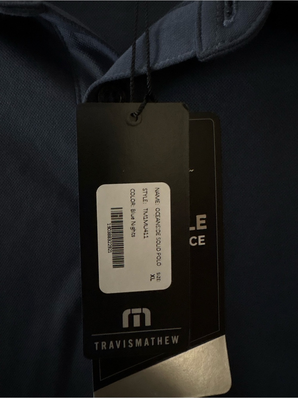 NWT TRAVIS MATHEW OCEANSIDE SOLID POLO SIZE XL - Picture 4 of 8